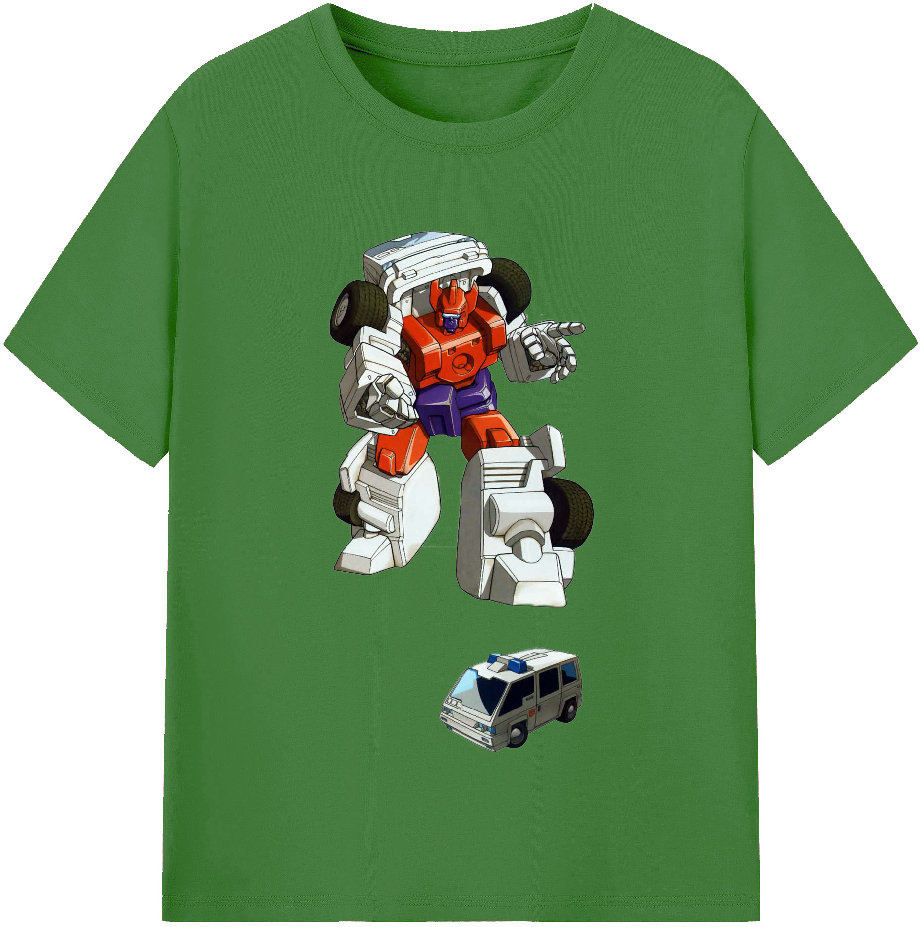 （画像用）  レディースカジュアルプリントTシャツ（綿100％）